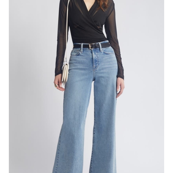 Elegant Black Wrap Top - Picture 3 of 7